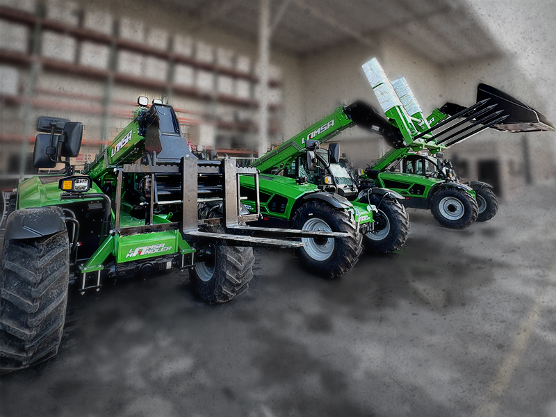 Manipuladores telescopicos